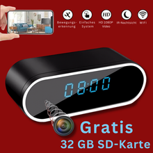 Lade das Bild in den Galerie-Viewer, SpyClock WiFi – Diskrete Heimüberwachung
