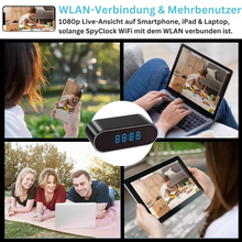 Lade das Bild in den Galerie-Viewer, SpyClock WiFi – Diskrete Heimüberwachung
